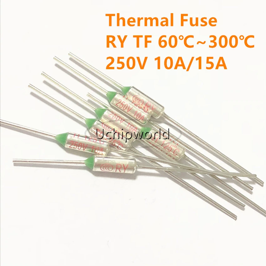 Metal Thermal Fuse RY TF 65℃ 77℃ 95℃ 113℃ 125℃ 133℃ 157℃ 172℃ 165℃ 185 ...
