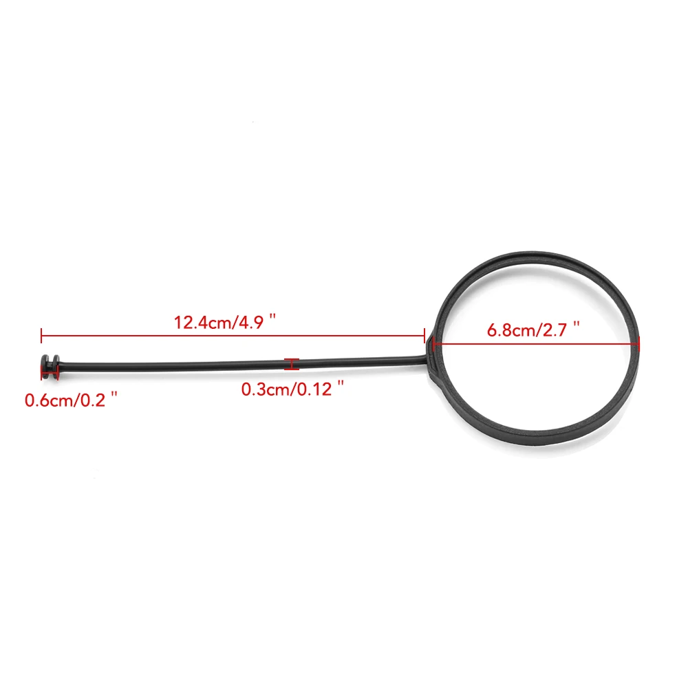 Fuel Tank Cover Fuel Cap Fuel Tank Cap Car Fuel Tank Cap Cover Line Cable Rope Ring 16117193372 For BMW F01 F10 F15 F20 F25 F30 F34 E46 E60 E70 E84 E90 Petrol Diesel