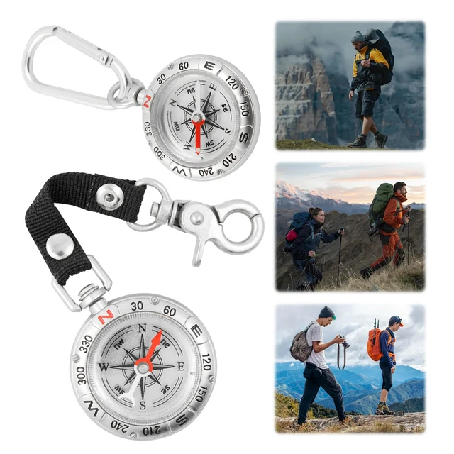 Mini Pocket Camping Compass 1