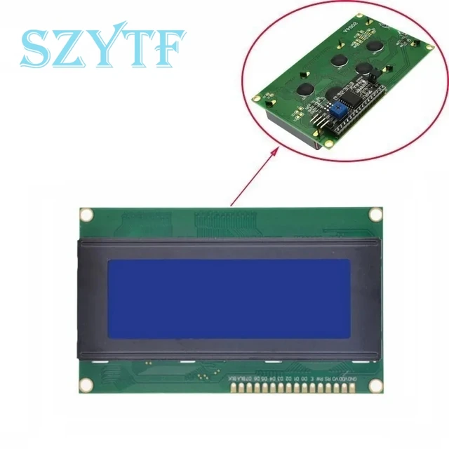 Arduino LCD Blue Serial I2C 20x4 Character LCD Module Display For ...