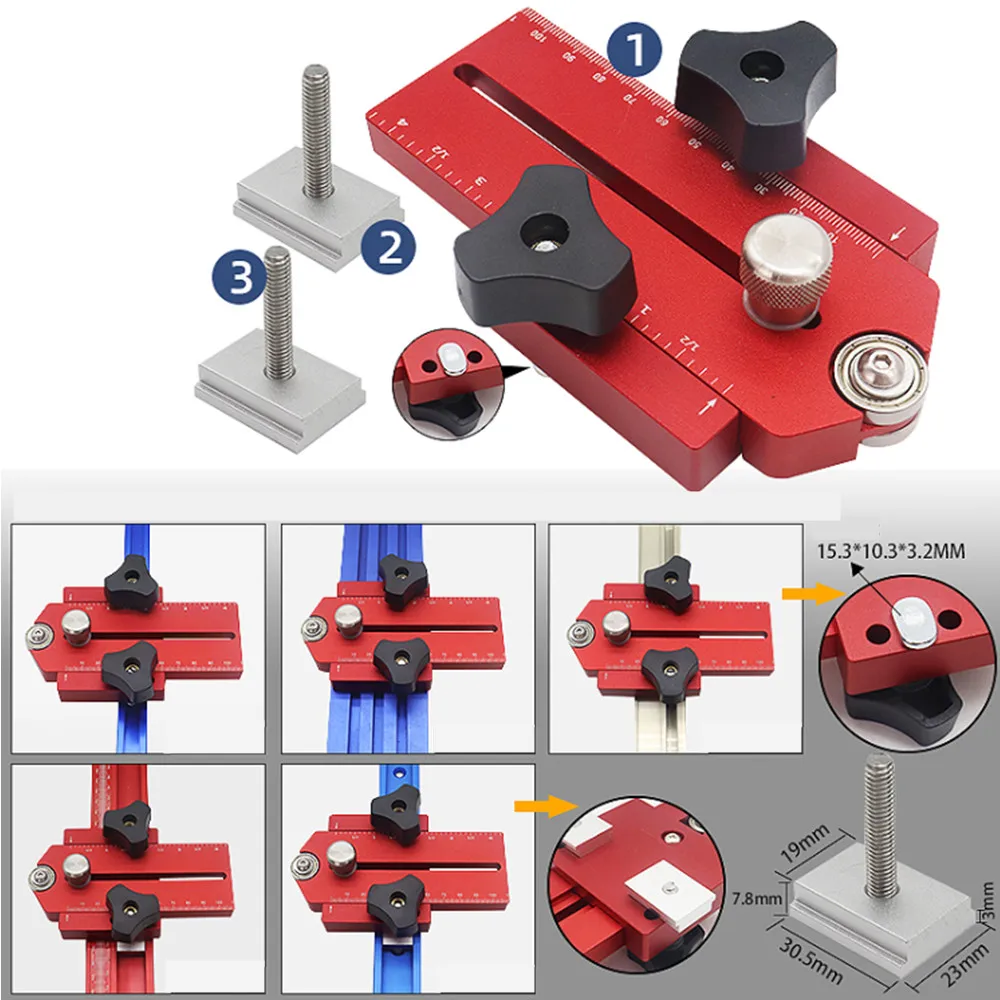 Bastoni Di Spinta, 4 Pezzi Di Sicurezza Per La Lavorazione Del Legno Sega A Mano In Plastica Protettiva Bastoni Di Spinta In Plastica Per La Lavorazione Del Legno Set Di Strumenti (rosso