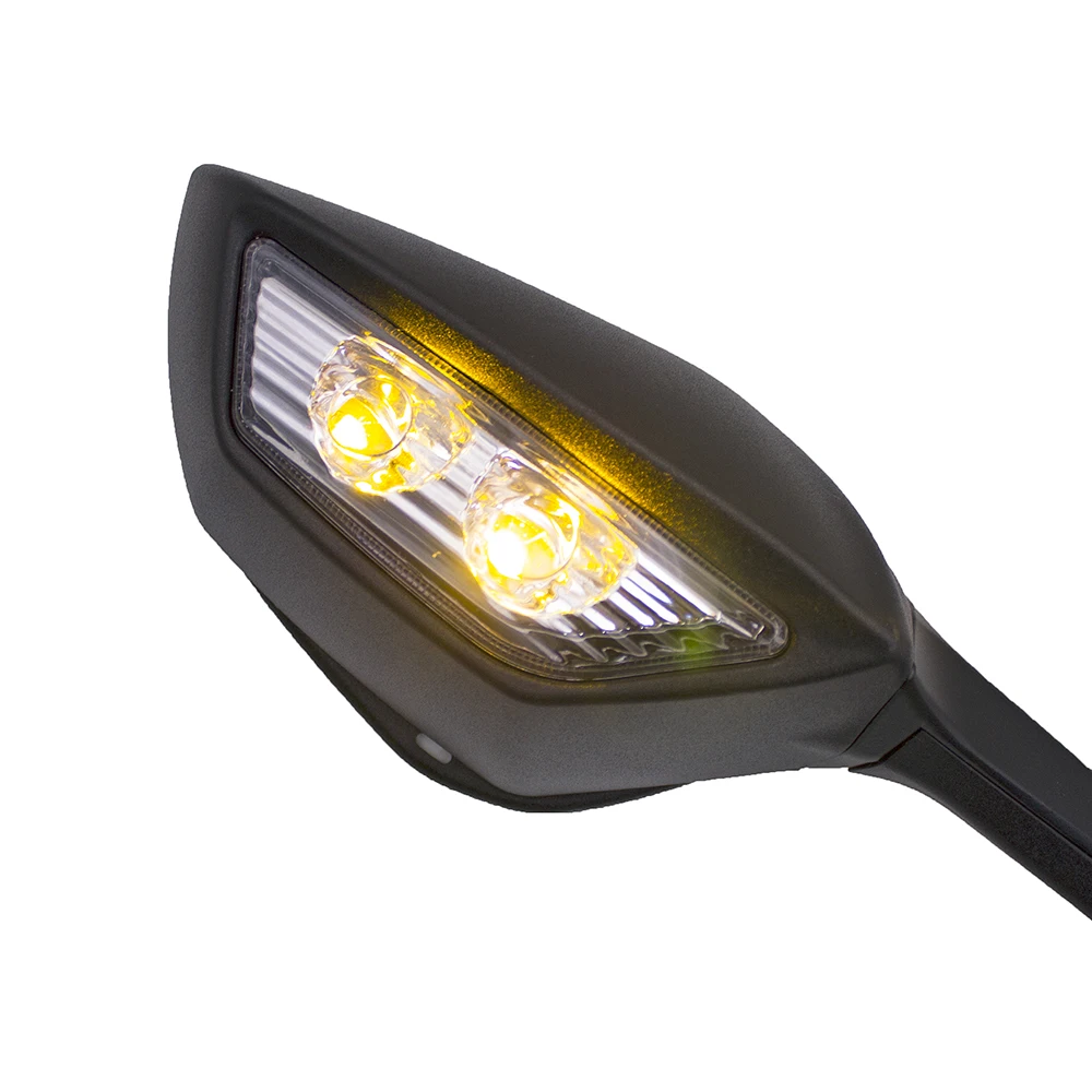 오토바이 백미러 LED 방향 지시등 포함, 가와사키 닌자 ZX-10 ZX-10R 2011-2016, 야마하 YZF R6 YZFR6 용