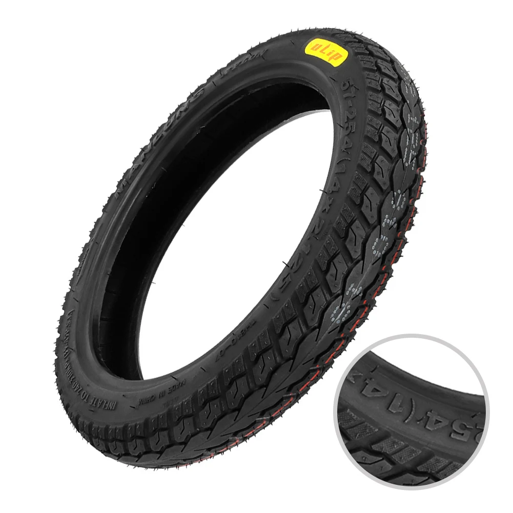 

14 Inch 14x2.125 Inner And Outer Tyre 14x2.125 Pneumatic Wheel Tire Tubeless Tire For Electric Bike E-bike Ebike Accessories