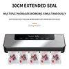 Electric Vacuum Sealer Packaging Machine Kitchen Food Saver Bags Commercial Vacuum Food 30cm Sealing for Home Packaging Supplies 5