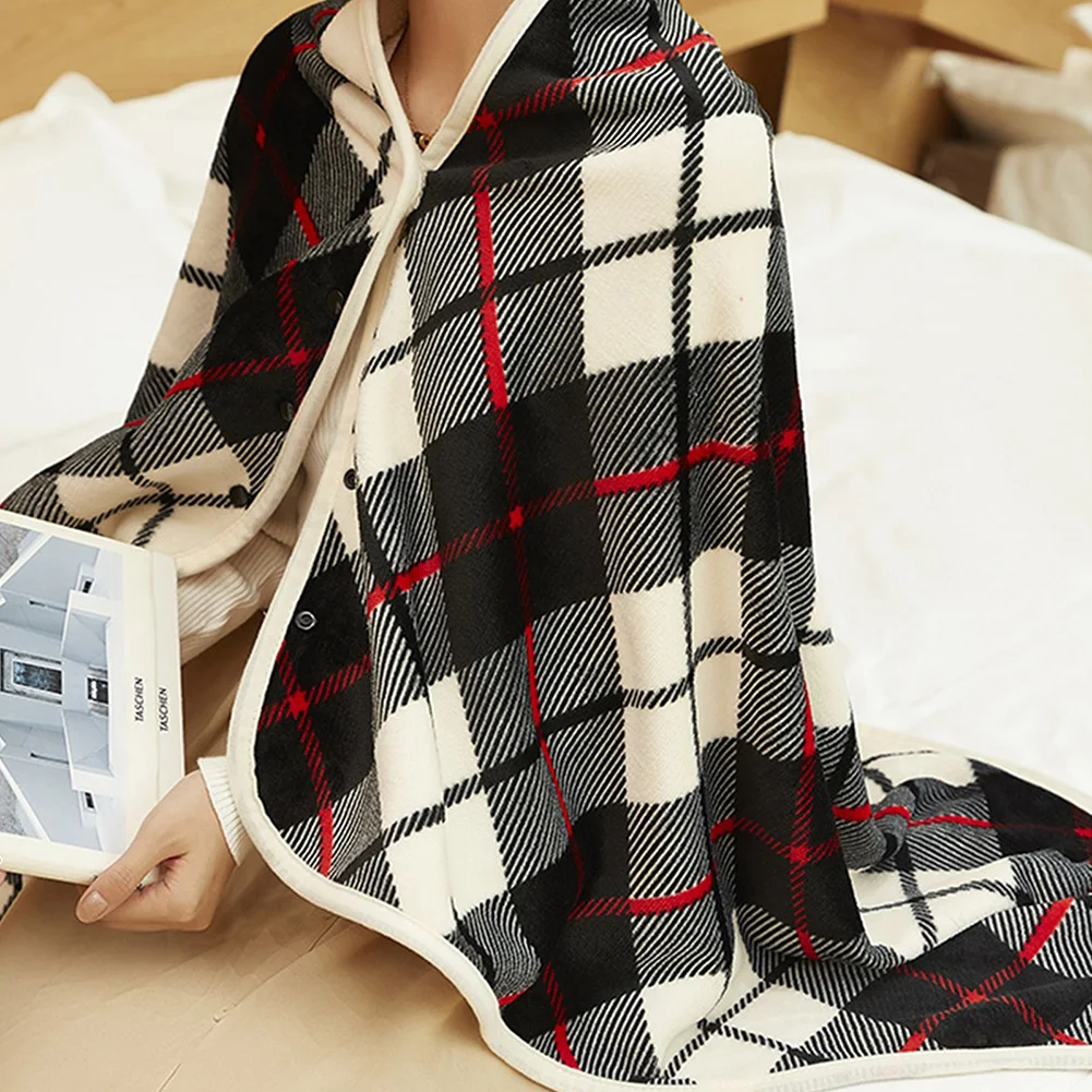 Description Picture 5 of itemWinter Electric Blanket Mink Velvet USB Electric Heating Shawl Multifunctional Timer Function Home Office Back Knee Warmer