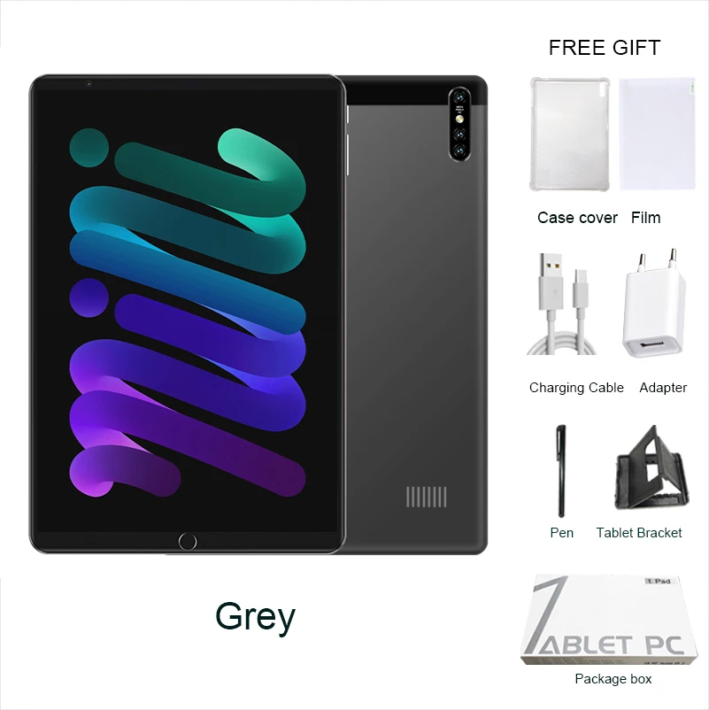 Tablet Pad Mini 8 Inches Tablete PC 6GB RAM+128GB ROM Tablette Drawing Android 10.0 Electronic Tablets 4G/5G Calling Tablet touch screen drawing tablet Tablet Accessories