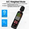 Color Screen Digital Sound Level Meter Audio Level Meter Sound Meter Decibelimetro 30-130dB Decibel Meter Portable Noise Meter 5