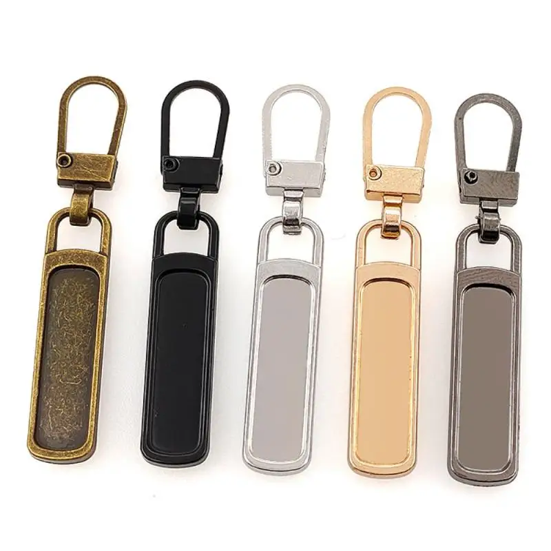 

Detachable Metal Zipper Pullers Zipper Pull Tab for Sewing Bags Down Zipper Sliders Head Zippers Repair Kits