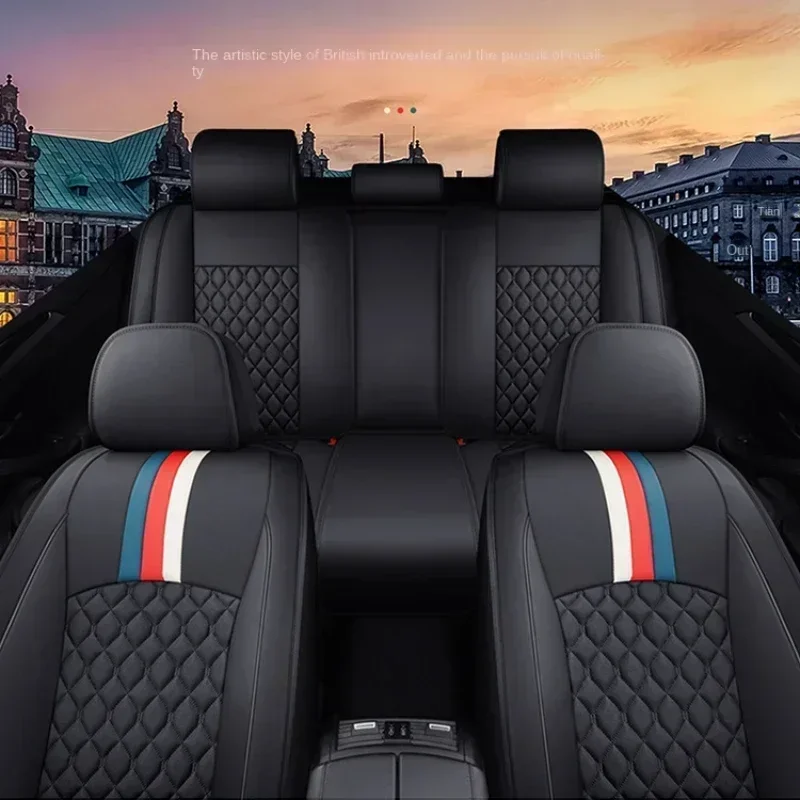 

Универсальный кожаный 3D чехол на автомобильное сиденье для Volkswagen Arteon Caravelle Sharan Scirocco Passat B5 B6 B7 аксессуары Чехлы для интерьера