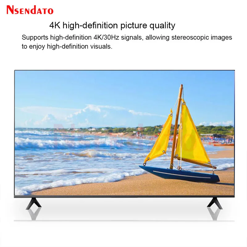 LKV683-5.0 4K@30Hz HDM Network Extender 120M over IP Cat5e/6 HDMI Video Audio Transmitter and Receiver Kit With IR for PC TV Box