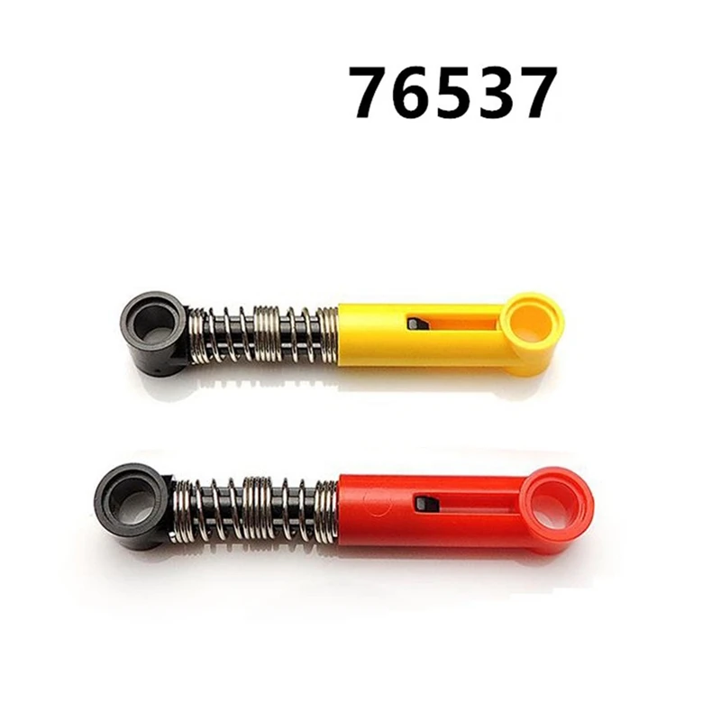 10Pcs Building Blocks Hard Spring For Technical MOC Parts Self-Locking Bricks Shock Absorber Accessories Spring 76537