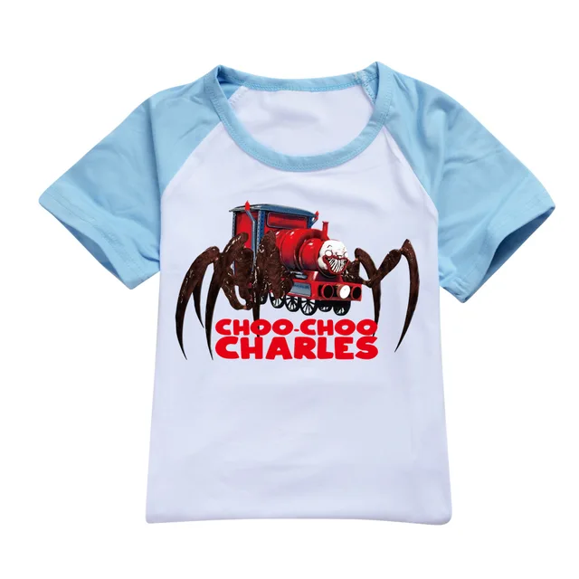 Choo-Choo Charles New Game Merch Tee T-shirt Logo Summer Men/Women Tshirt  ShortSleeve Top 