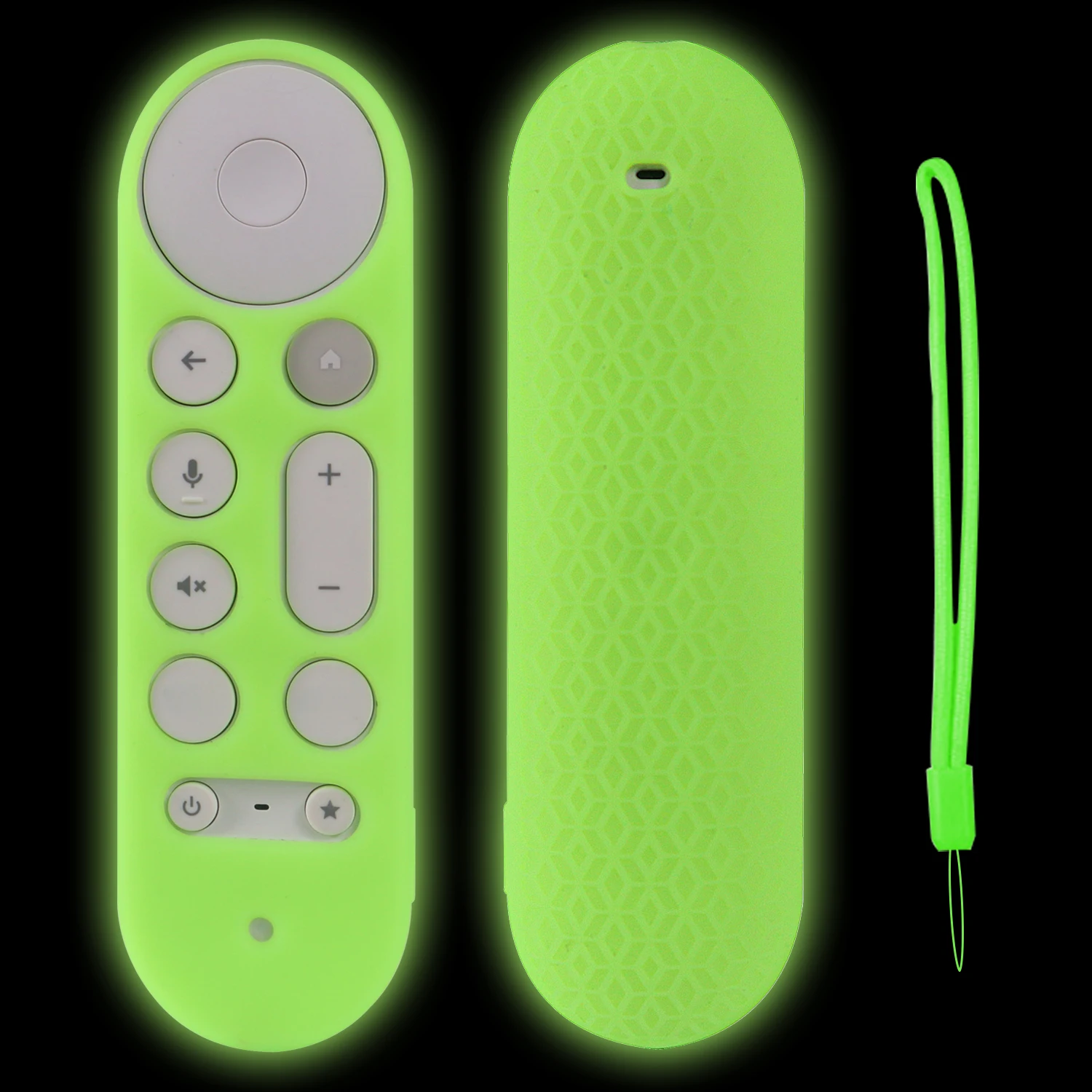 Silicone Remote Controller Cases Protective Covers For Google TV Streamer 4K TV for Google GY3LE Remote Controll