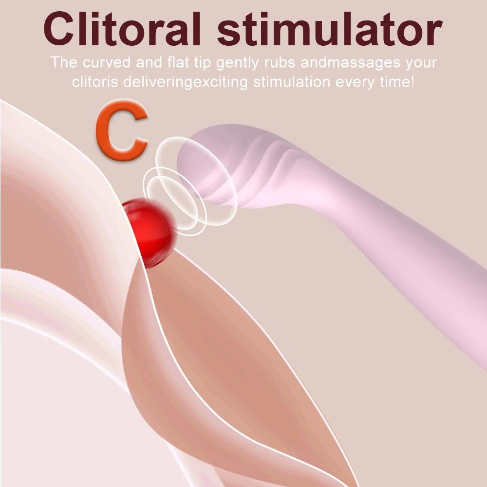 High Frequency Waterproof Rabbit Vibrator For Clitoral Stimulation_voghion.com