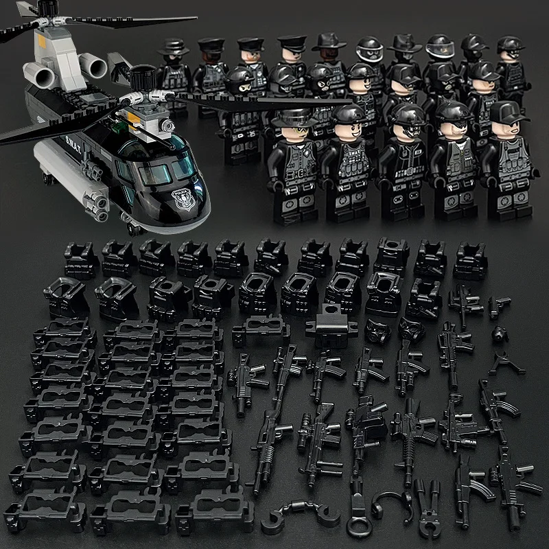 Второй мировой войны военные спецназа современный солдат полиция MOC SWAT городская