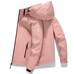 Men's Casual Warm Hooded Parka - Autumn/Winter Essentials - S (Women pink)