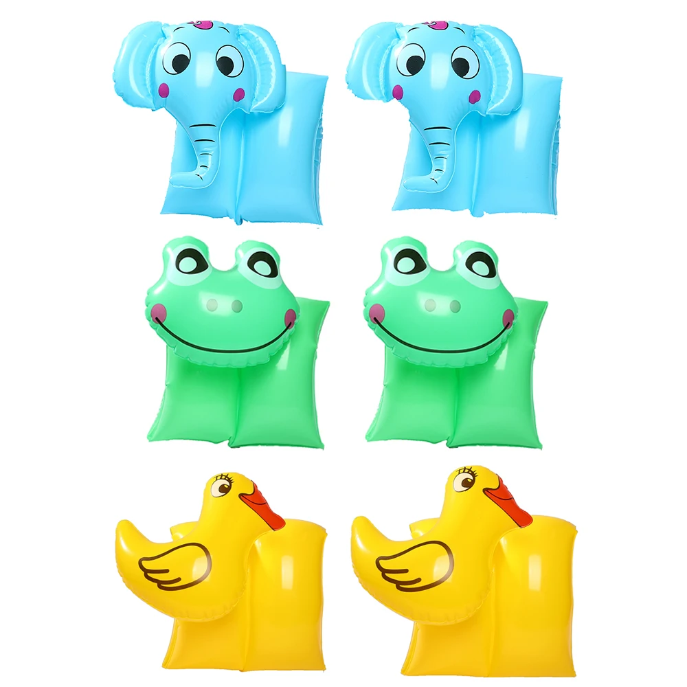 

Rooxin Children Swim Arm Ring Pool Floats For Kid Baby Swimming Ring Tube Water Play Supplies Inflatable Swimming Armbands