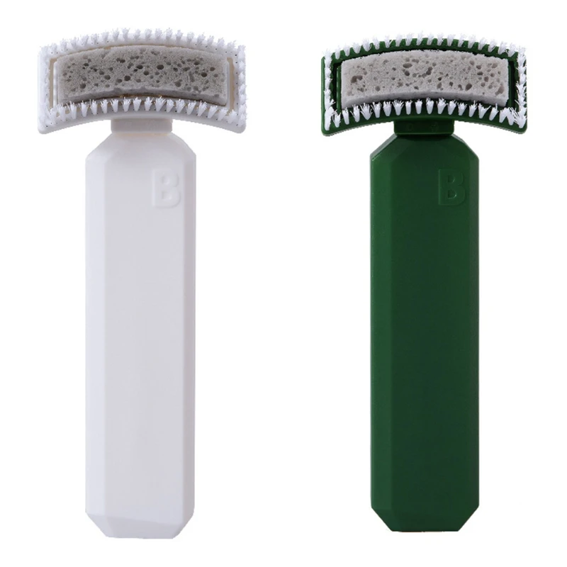 

Multifunctional Bathtub Tile Sponge Brush, Plastic Sink Cleaning Brush with Soap Dispenser for Kitchen, Bathroom 203C