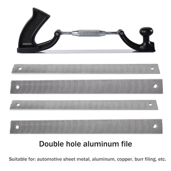 Adjustable Frame Milled Tooth File Holder – Car Body Panel Polishing Tool for Dent Repair, Metal Shaping & Curved Surface Smoothing 1