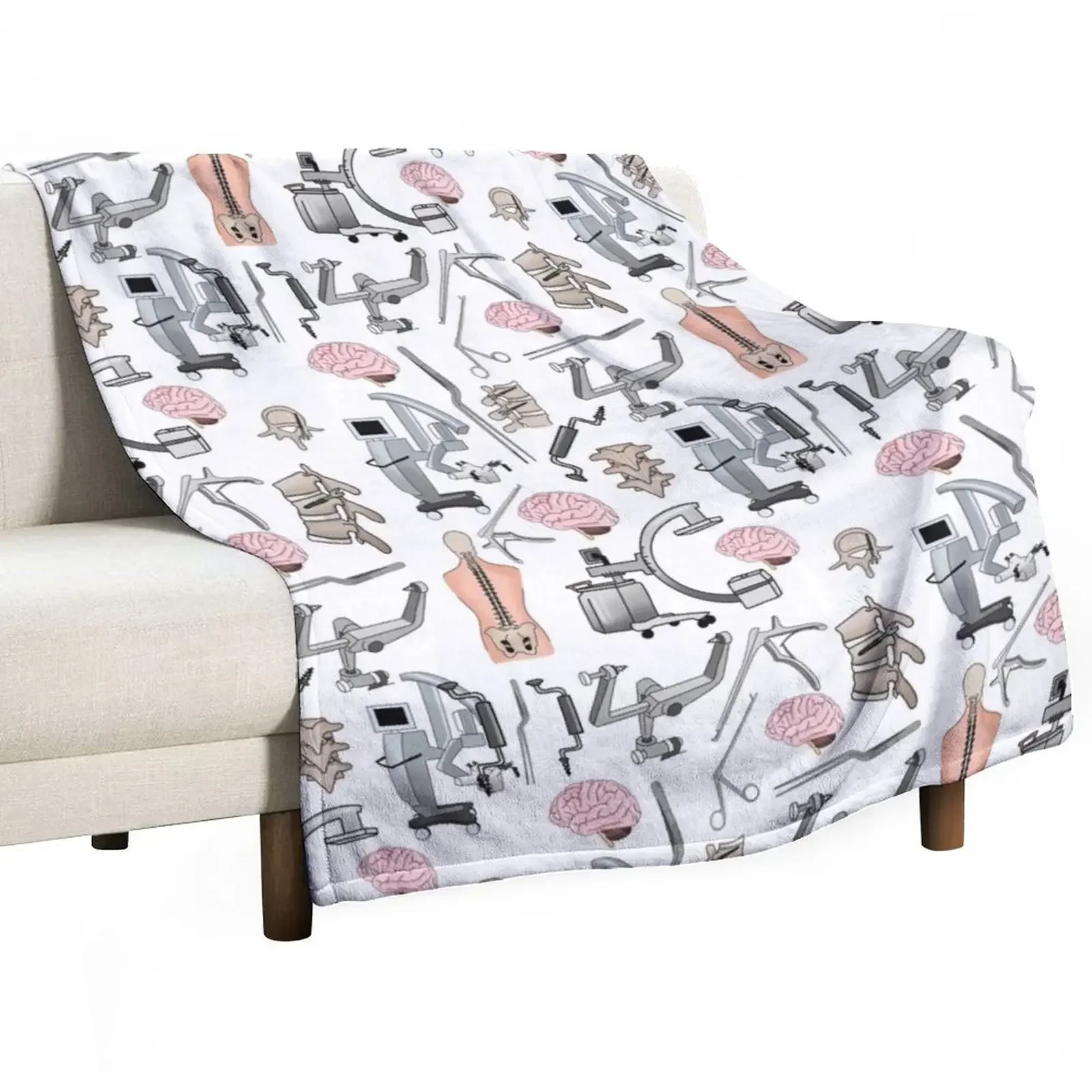 

neurosurgery Throw Blanket valentine gift ideas Heavy Winter beds Hairy Blankets