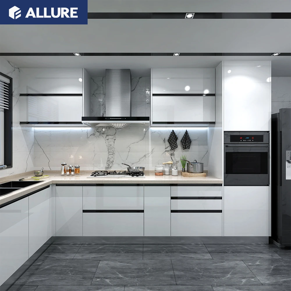 Focus On Cabinet Design And Production Kitchen Cabinets Factory Automatic Unit Small Furniture Whole Kitchen Cabinet Set
