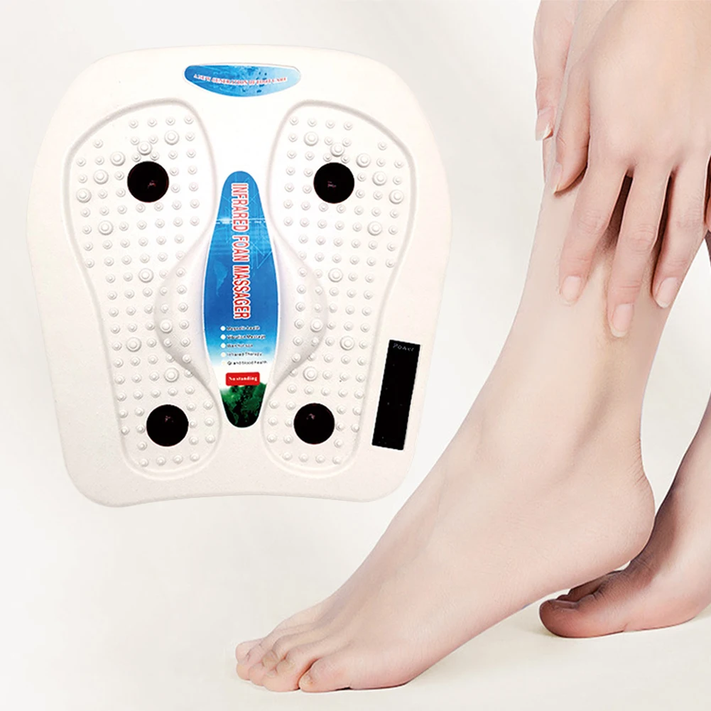 3W Electric Foot Massager Vibration Infrared Therapy Blood Circulation  Machine