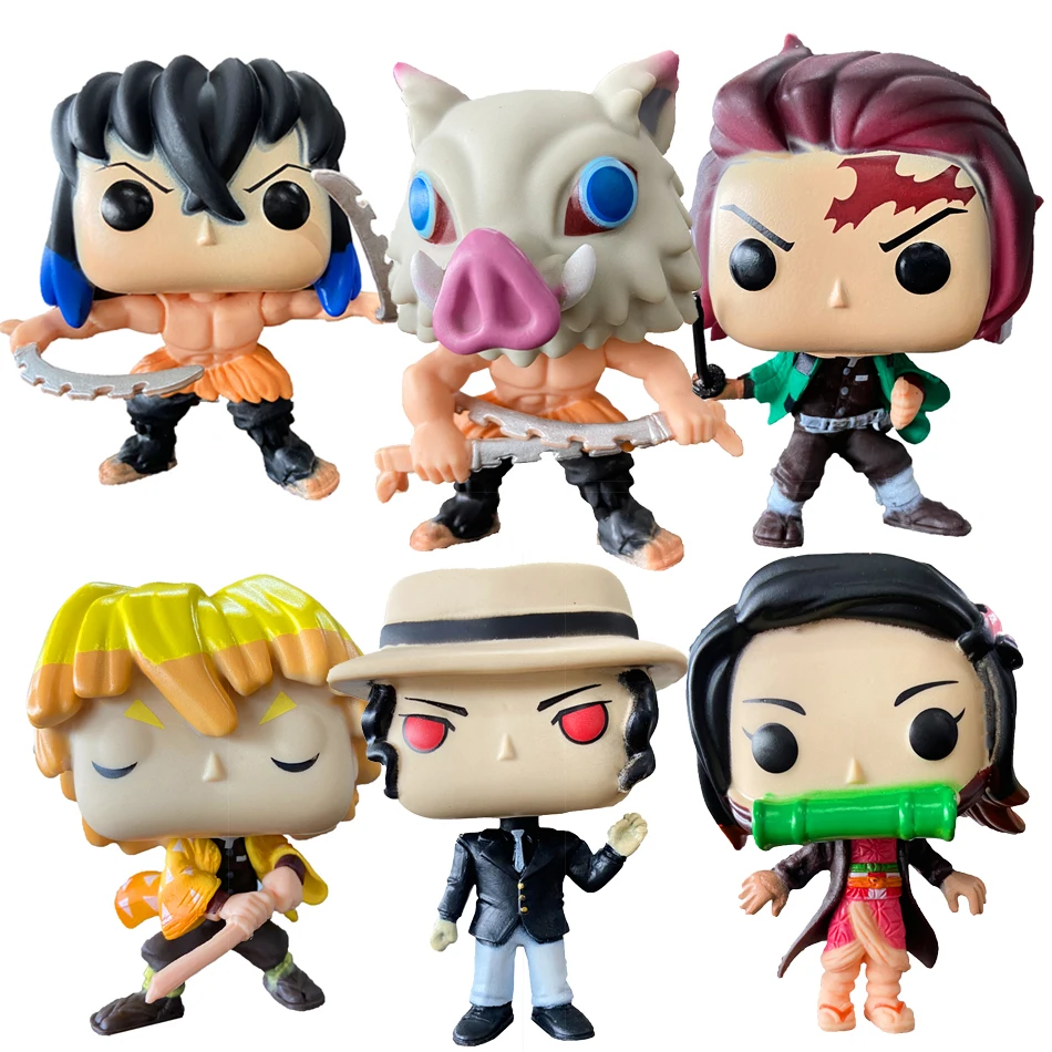 

POP Demon Slayer Tanjiro Kamado#867 Nezuko#868 ZENITSU AGATSUMA#869 INOSUKE HASHIBIRA#870 Vinyl Figure Gifts Model Toys