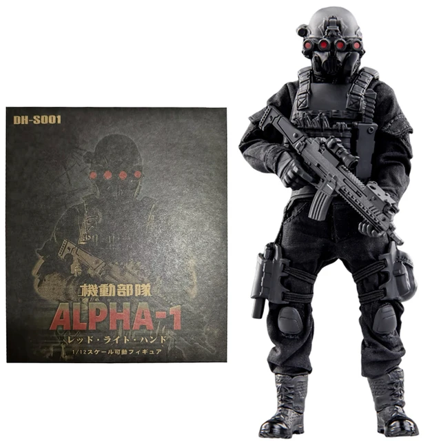 SCP Foundation Series MTF Alpha-1 Red Right Hand DH-S001 1:12 Scale Action  Figure