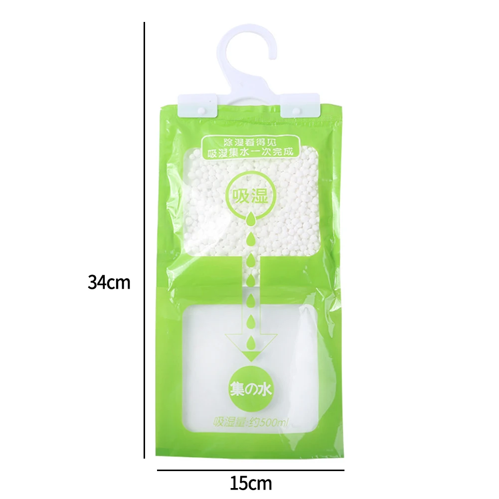 Moisture Absorbing Bag Hangable Wardrobe Dehumidifier Moldproof