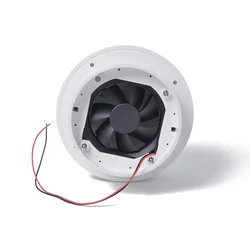 12V Volt RV Roof Fan Vent Shape White Circular Mute for Commercial Design Vehicle Rv Camper Yacht Mushroom Air Durable