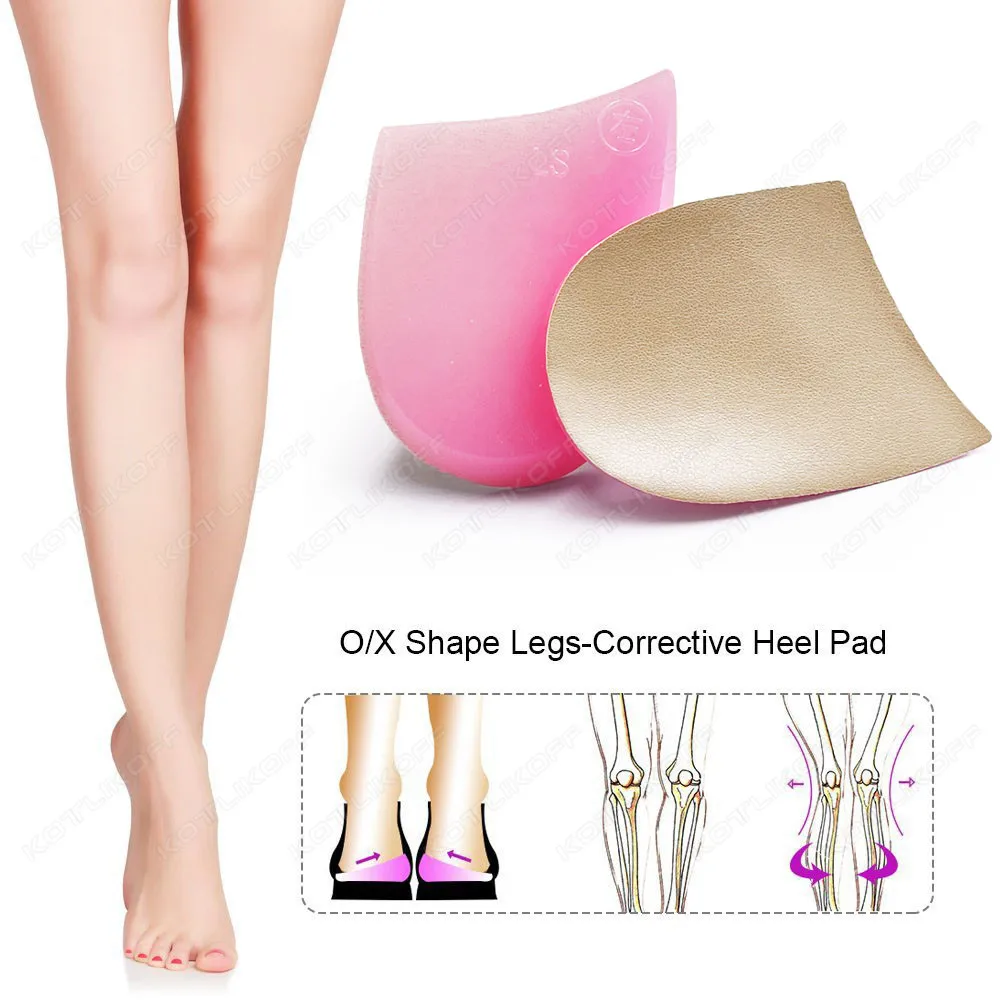Gel Insoles For Heel O/X Legs Orthopedic Insoles Foot Alignment