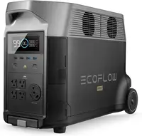 Portable Power Station 3600Wh DELTA Pro 120V AC Outlets x 5 3600W 2.7H Fast Charge Lifepo4 Power Station Solar Generator 1