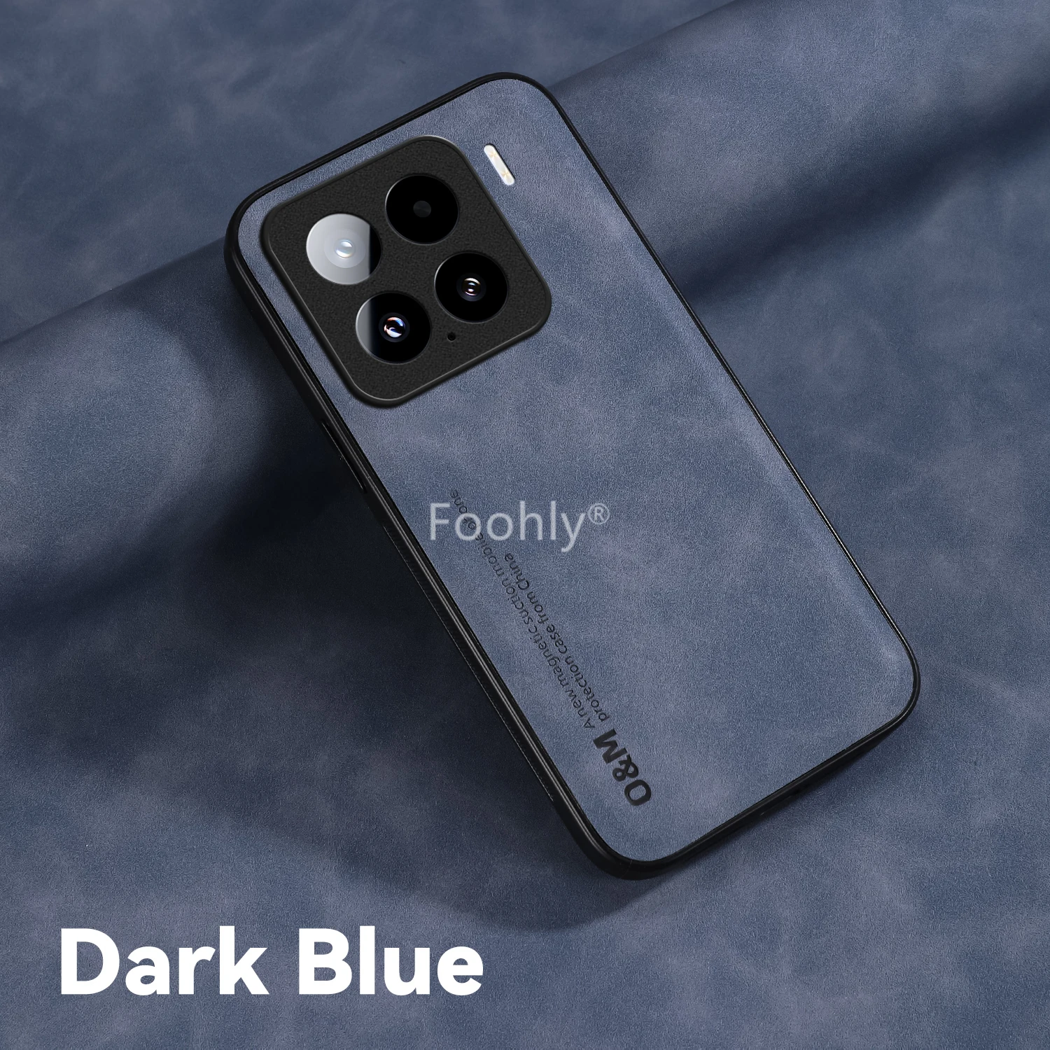 Magnetic Nubuck Leather Shockproof Phone Case - Premium Protective Cover