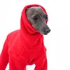 Italian Greyhound Hoodie Dog Clothes Super Warm Whippet Winter Jacket Four Legged Thick Dog Coat Fleece Warm Greyhound Clothes 2