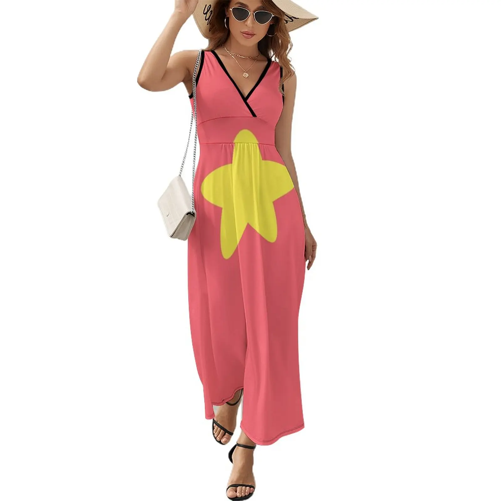 

Steven Universe Star Sleeveless Dress Dress vintage long sleeve dresses Women's summer long dress