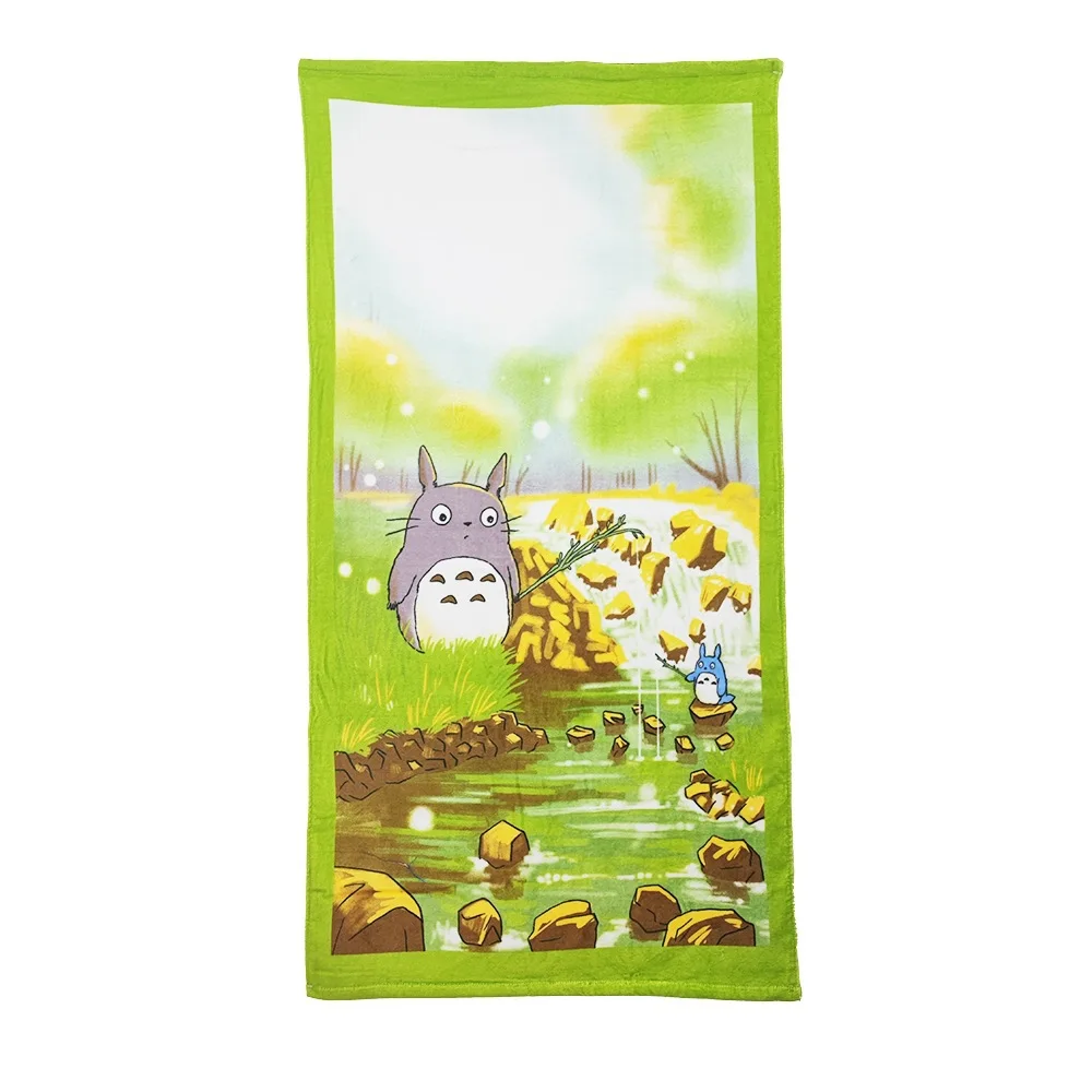 Japanese Cartoon Anime Cats Children Bath Towel Luxury for Kids Bathroom Beach 60*120 Cotton Velour Terry bath towel cotton beach towel
