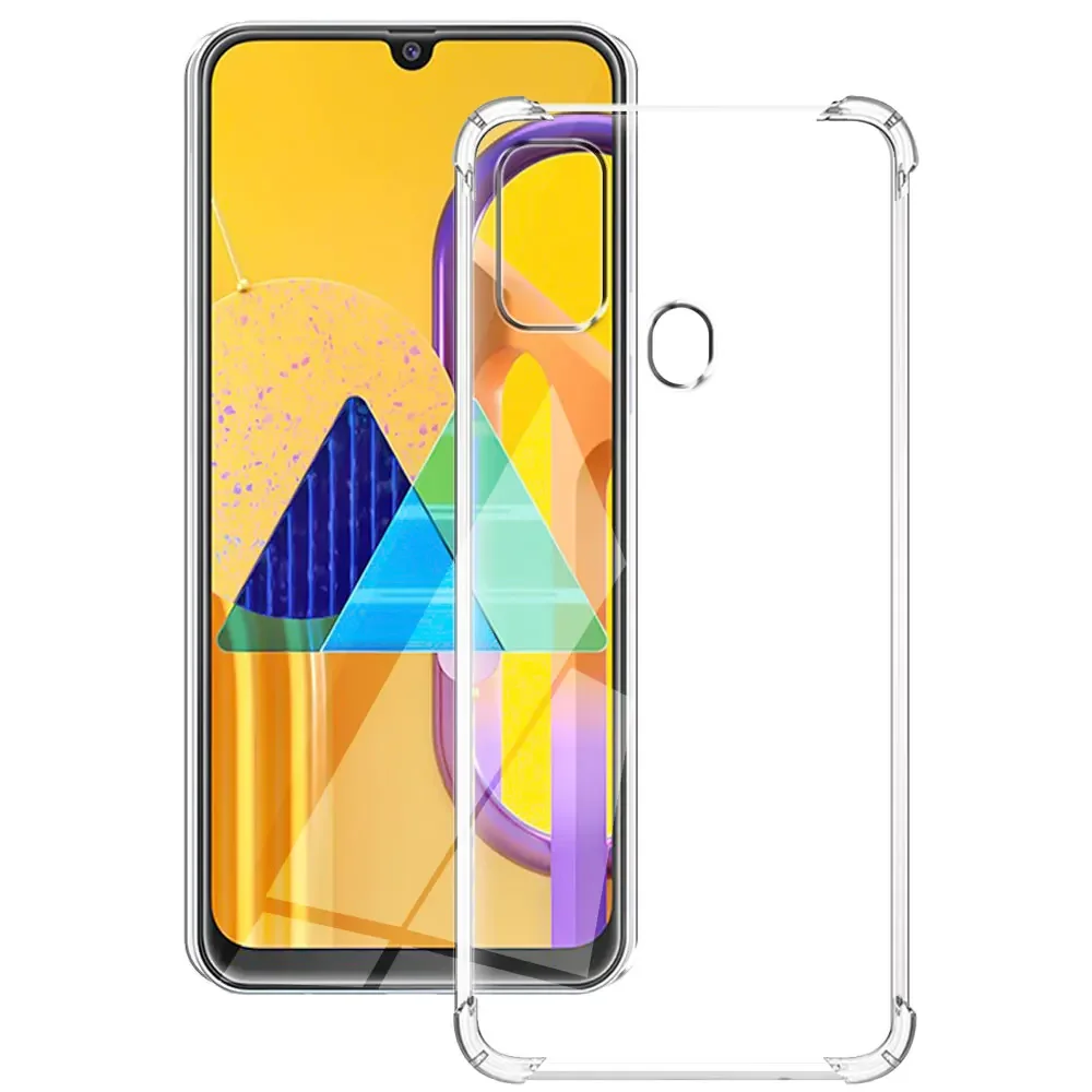 Mobile Cover Samsung M21 Back Cover Transparent Phone Samsung M21