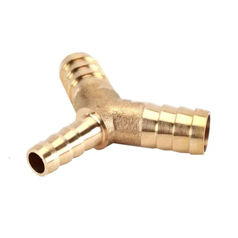 T TEE OTTONE GIALLO F.F. FEMMINA 1 1/4" RACCORDO TUBO ACQUA GIUNZIONE - Foto 3