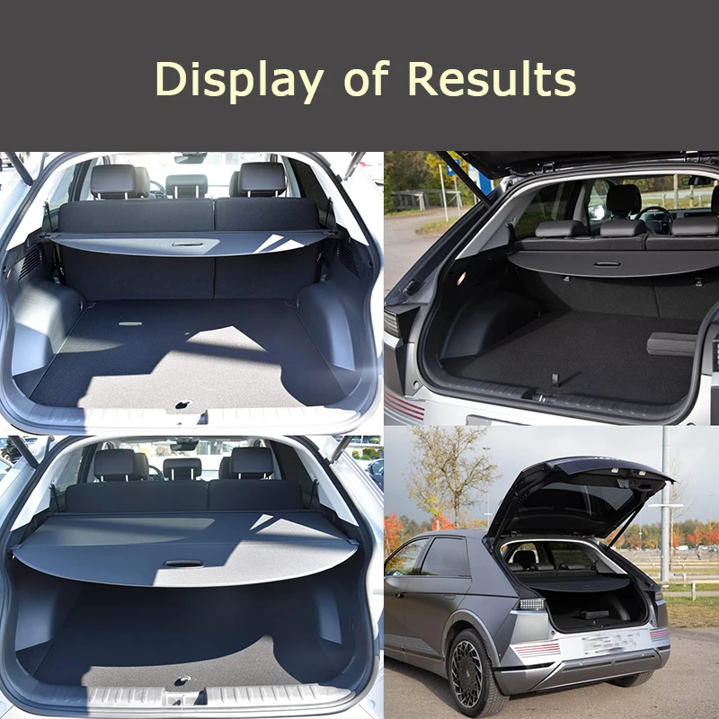 For Changan CS55 Plus II 2022 2023 Cargo Cover Trunk Curtain Retractable  Luggage Shade Shield Waterproof Rear Privacy Security