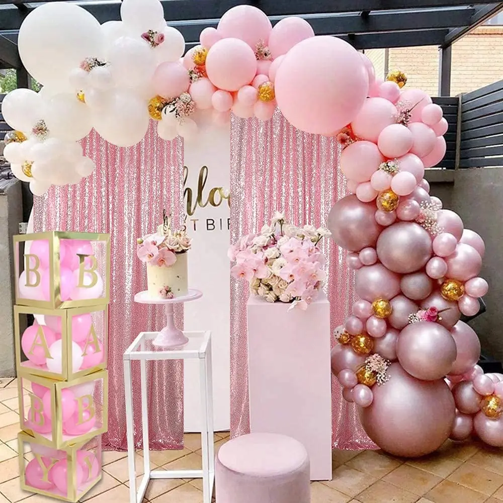 Striscione 75° Compleanno Donna – Rosa Con Paillettes, 120x80 Cm, In Tessuto Con Occhielli