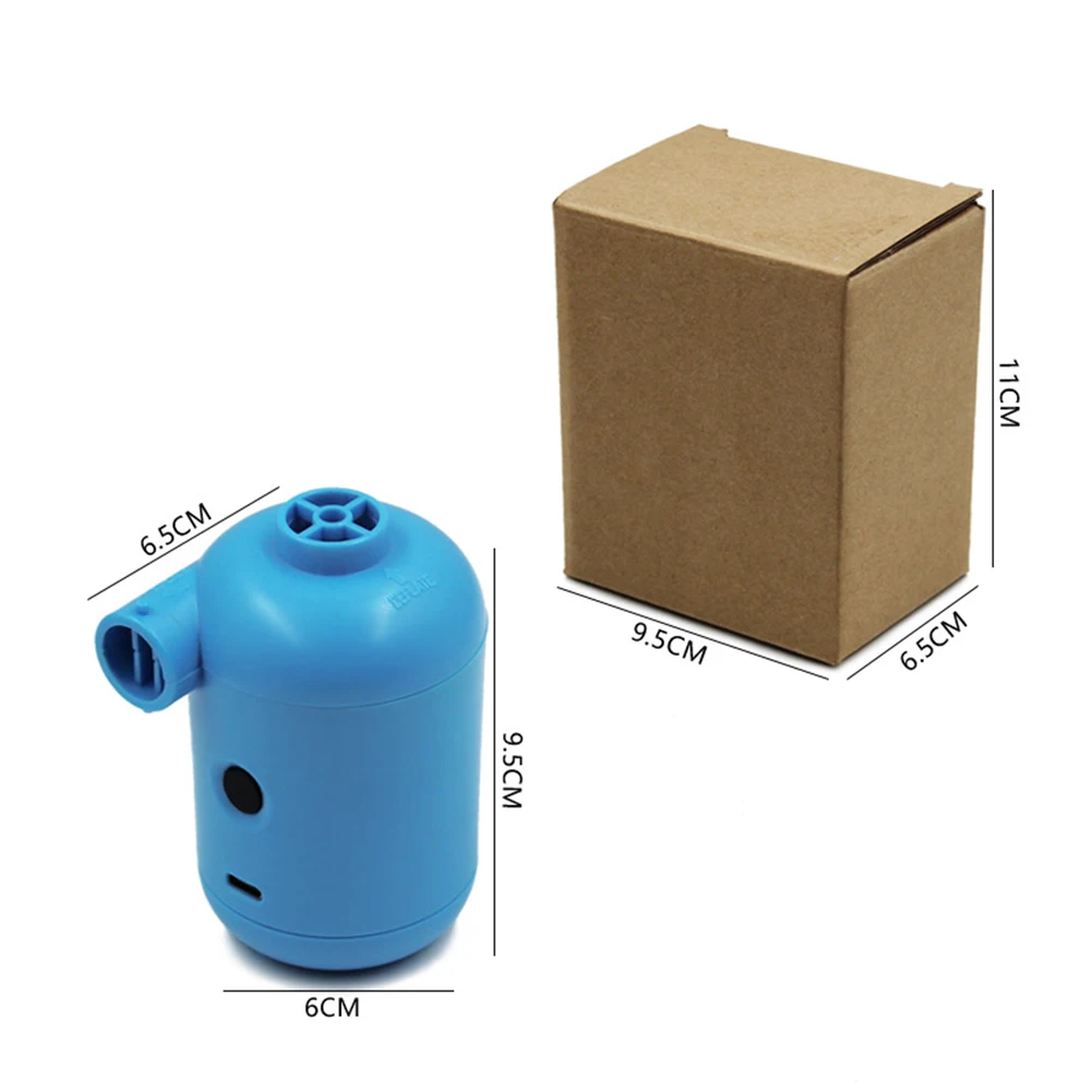 Outdoor Mini Air Pump DC 5V USB Charging for Mattress Mat Pillow Swimming Ring