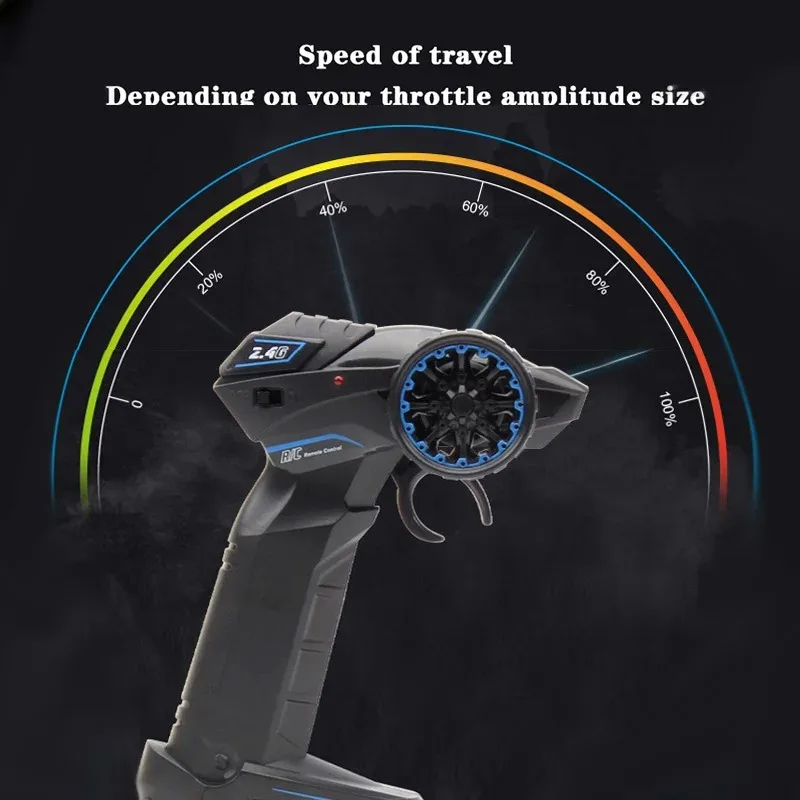 Remote Control Stunt Motorbike 360° Rotation Drift RC Motorcycle Model High Speed USB Charge Climbing Racing RC Car Toy For Kids 4