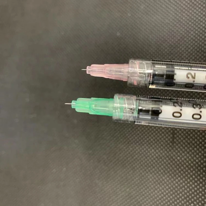 1.51.5 / 2.5mm Sterile Meso Needle Lip Needle, Suitable for HA Acid Hyaluronic Acid Pen Syringe Wrinkle Removal Tool