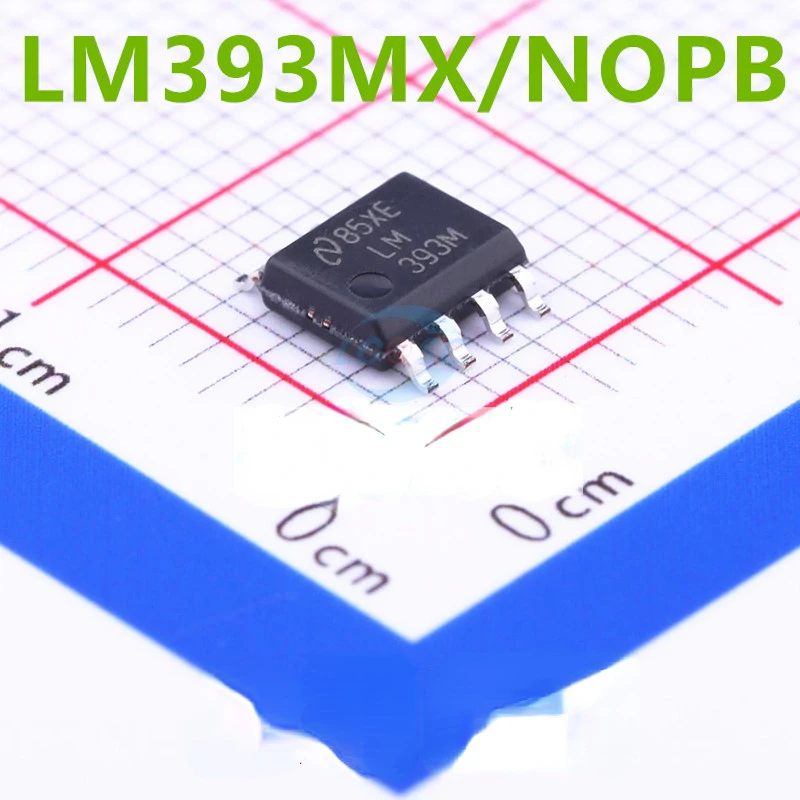 

10pcs New and original LM393MX/NOPB SOIC-8 Low power low offset voltage dual comparator LM393MX SOP8
