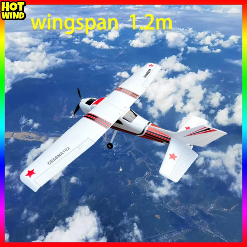 Nuovo Cessna 182Plus 1.2M Fixed Wing Trainer Trainer Fighter Rc Aereo Telecomando Modello Elettrico Aereo Giocattolo Regalo