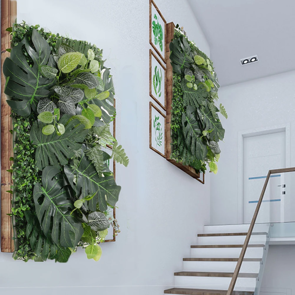 【Lifeideas】Artificial Plants Green Wall Panel Home Decoration Outdoor Indoor Party Garden Balcony Courtyard Celebration