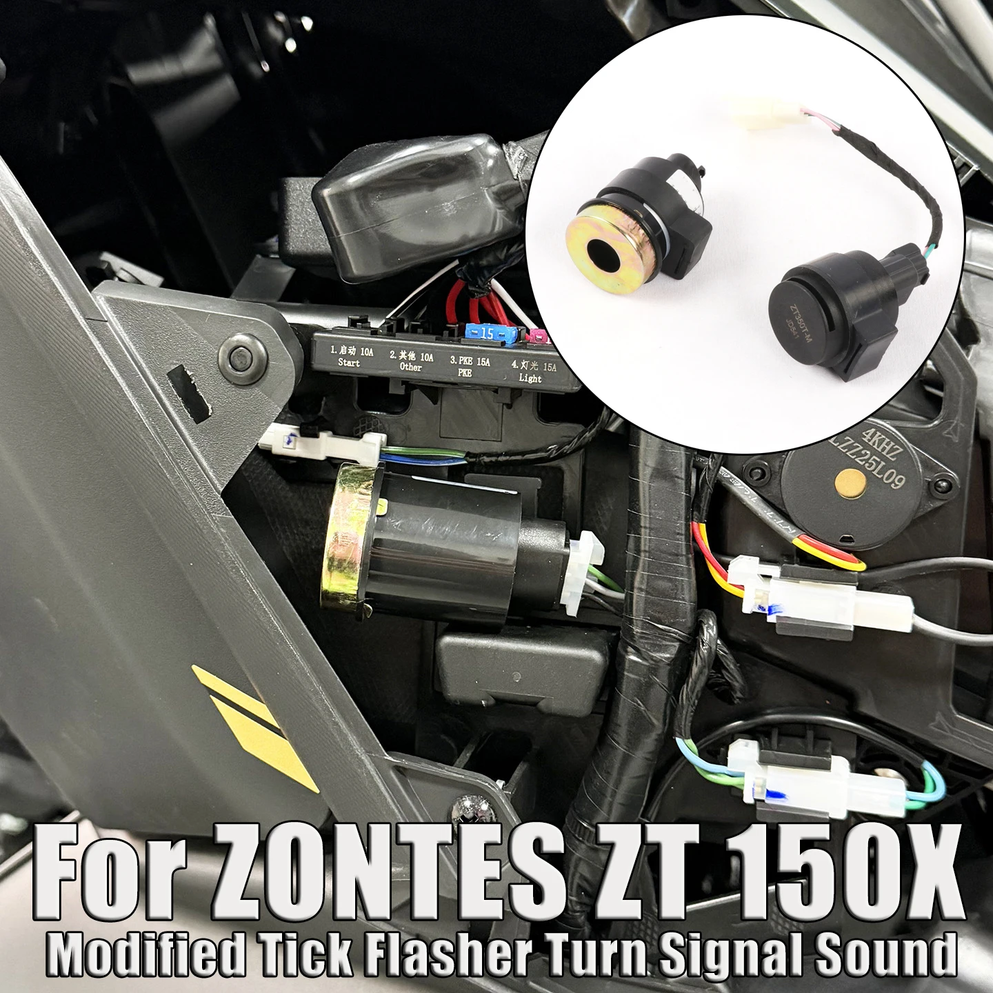 For ZONTES ZT 150X 150 X 150-X Motorcycle Modified Tick Flasher Turn ...