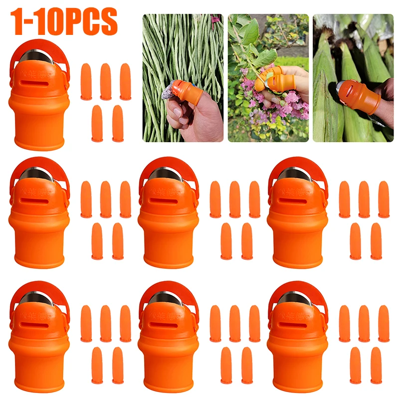 Finger Protector Silicone with Blade for Kitchen