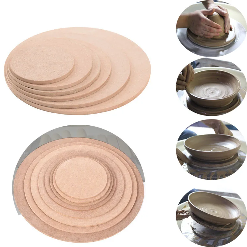 11-40cm Ceramic Drying Density Board Handmade DIY Clay Compression Board Soft Clay Making Pad Absorbs Water Well Pottery Tools