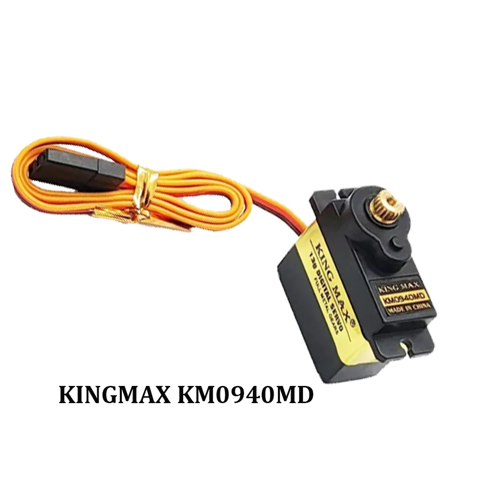 

KINGMAX KM0940MD -- 13 г 4,6 кг. См алюминиевые шестерни Мини цифровой сервопривод для моделей RC